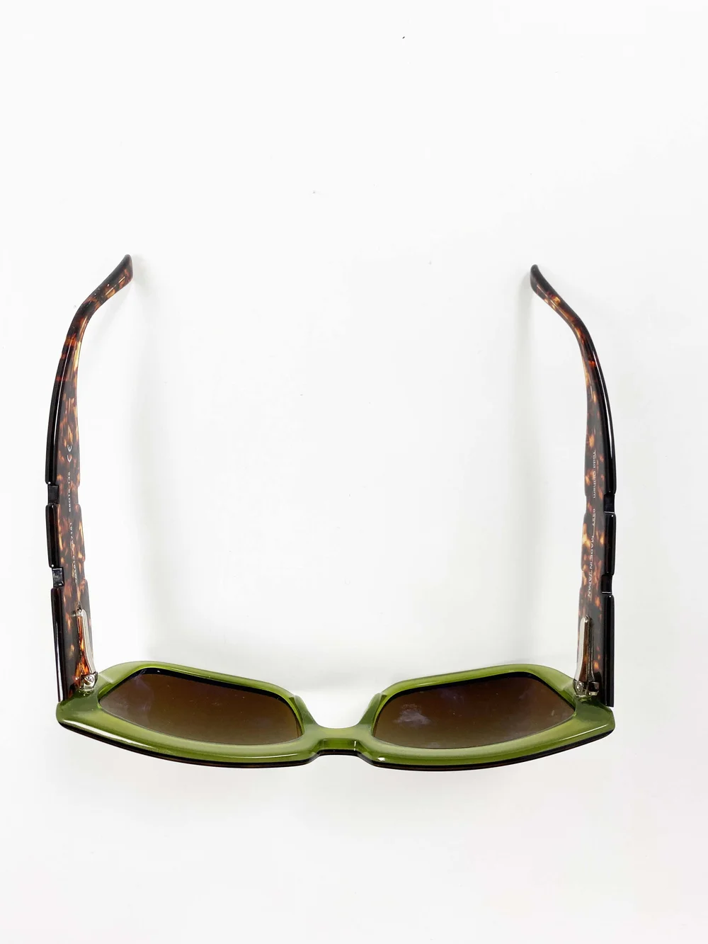Todd Oldham tortoiseshell sunglasses — JAMES VELORIA